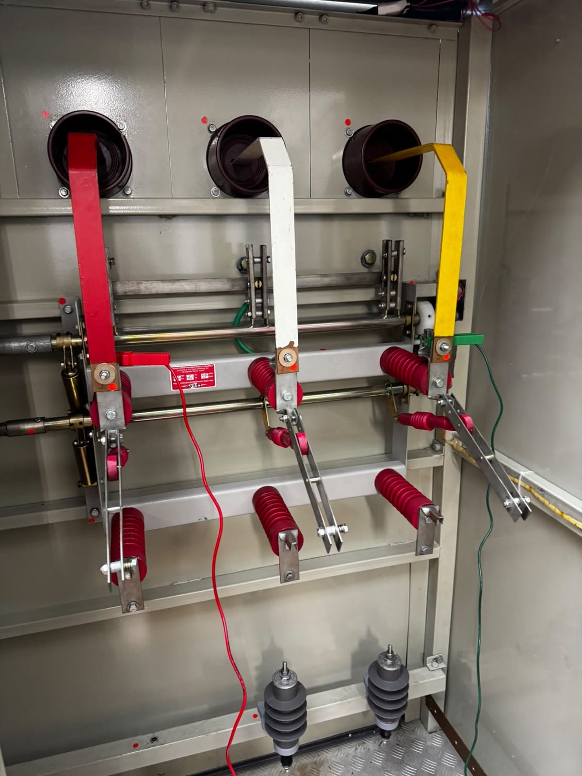 Preparação de cubículo para ensaio técnico